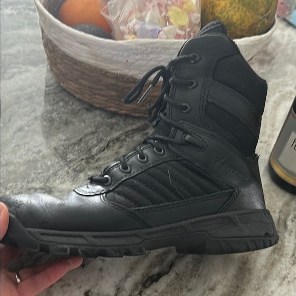 Tactical Black Boots